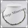 LABRADORITE - Collier Compos - Ovales 8x6 mm - 46 cm - M005 Madagascar