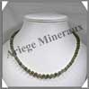 LABRADORITE - Collier Perles 6 mm - 47 cm - M002 Madagascar