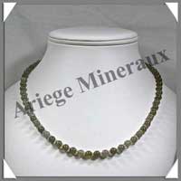 LABRADORITE - Collier Perles 6 mm - 47 cm - M002
