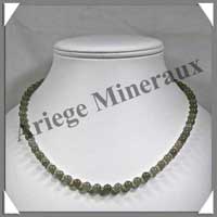 LABRADORITE - Collier Perles 6 mm - 47 cm - M003
