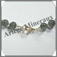 LABRADORITE - Collier Perles 8 mm - 50 cm - M001