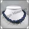 LAPIS LAZULI - Collier Baroque (Gros Morceaux) - 49 cm - M001 Afghanistan