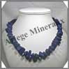 LAPIS LAZULI - Collier Baroque (Gros Morceaux) - 50 cm - M002 Afghanistan