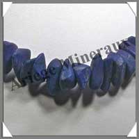 LAPIS LAZULI - Collier Baroque (Gros Morceaux) - 44 cm - M005