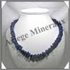 LAPIS LAZULI - Collier Baroque (Gros Morceaux) - 50 cm - M006 Afghanistan