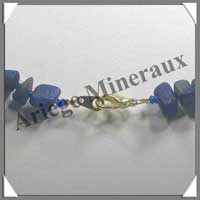 LAPIS LAZULI - Collier Baroque (Gros Morceaux) - 50 cm - M006