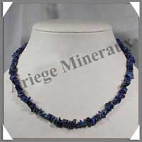 LAPIS LAZULI - Collier Baroque - 40 cm - C30018