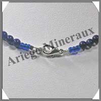 LAPIS LAZULI - Collier Compos - Barrettes en Dgrad - 48 cm - LAPI-COMPA