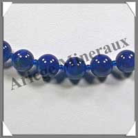 LAPIS LAZULI - Collier Perles 10 mm - 44 cm - A002