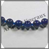 LAPIS LAZULI - Collier Perles 10 mm - 43 cm - A005