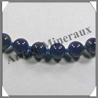 LAPIS LAZULI - Collier Perles 10 mm - 46 cm - A006
