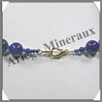LAPIS LAZULI - Collier Perles 10 mm - 46 cm - A006