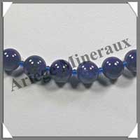 LAPIS LAZULI - Collier Perles 10 mm - 44 cm - A007