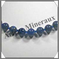 LAPIS LAZULI - Collier Perles 10 mm - 47 cm - M001