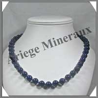 LAPIS LAZULI - Collier Perles 10 mm - 48 cm - M002