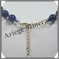 LAPIS LAZULI - Collier Perles 10 mm - 48 cm - M002
