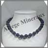 LAPIS LAZULI - Collier Perles 13 mm - 44 cm - M001 Afghanistan