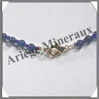 LAPIS LAZULI - Collier Perles 4  10 mm en dgrad - 45 cm - M003