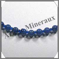 LAPIS LAZULI - Collier Perles 6 mm - 49 cm - M001