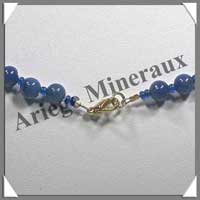 LAPIS LAZULI - Collier Perles 6 mm - 49 cm - M002