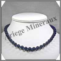 LAPIS LAZULI - Collier Perles 8 mm - 45 cm - C001