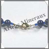 LAPIS LAZULI - Collier Perles 8 mm - 48 cm - M001