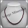 LEPIDOLITE - Collier Perles 6  8 mm en dgrad - 44 cm - M003 Brsil