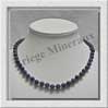 LEPIDOLITE - Collier Perles 8 mm - 49 cm - M002 Brsil