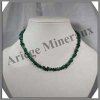 MALACHITE - Collier Baroque - 40 cm - C30020