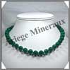 MALACHITE - Collier Perles 10 mm - 43 cm - C001 Zare
