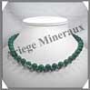 MALACHITE - Collier Perles 10 mm - 43 cm - C002 Zare
