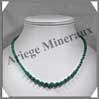 MALACHITE - Collier Perles 4  8 mm en dgrad - 46 cm - M001 Zare