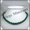 MALACHITE - Collier Perles 8 mm - 43 cm - C001 Zare