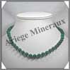 MALACHITE - Collier Perles 8 mm - 44 cm - M001 Zare