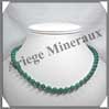 MALACHITE - Collier Perles 8 mm - 44 cm - M002 Zare