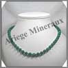 MALACHITE - Collier Perles 8 mm - 45 cm - M003 Zare