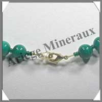 MALACHITE - Collier Perles 9 mm - 50 cm - M001