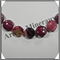 MOKAITE - Collier Compos - Disques 14 mm - 45 cm - C027