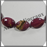 MOKAITE - Collier Compos - Ovales 18x12 mm - 43 cm - C034