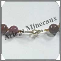 MOKAITE - Collier Perles 10 mm - 46 cm - M002