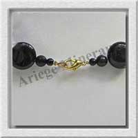 OEIL CELESTE - Collier Compos - Disques 14 mm et Ovales 16x18 mm - 45 cm - N002