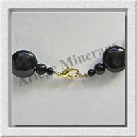 OEIL CELESTE - Collier Compos - Disques 14 mm et Ovales 16x18 mm - 48 cm - N003