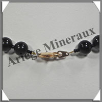 OEIL CELESTE - Collier Perles 10  16 mm en dgrad - 45 cm - A001