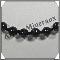 OEIL CELESTE - Collier Perles 8 mm - 50 cm - M001