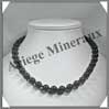 OEIL DE FER - Collier Perles 10 mm - 43 cm - M003 Australie
