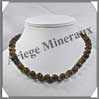 OEIL DE TIGRE - Collier Perles 10 mm - 45 cm - A004 Afrique du Sud
