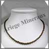 OEIL DE TIGRE - Collier Perles 4 mm - 47 cm - M001 Afrique du Sud