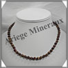 OEIL DE TIGRE - Collier Perles 6 mm - 43 cm - C002 Afrique du Sud