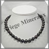 PERLES NOIRES - Collier Perles 11 mm - 44 cm - N001 Pacifique