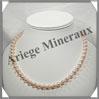 PERLES ROSES - Collier Perles 7 mm - 47 cm - N005 Pacifique